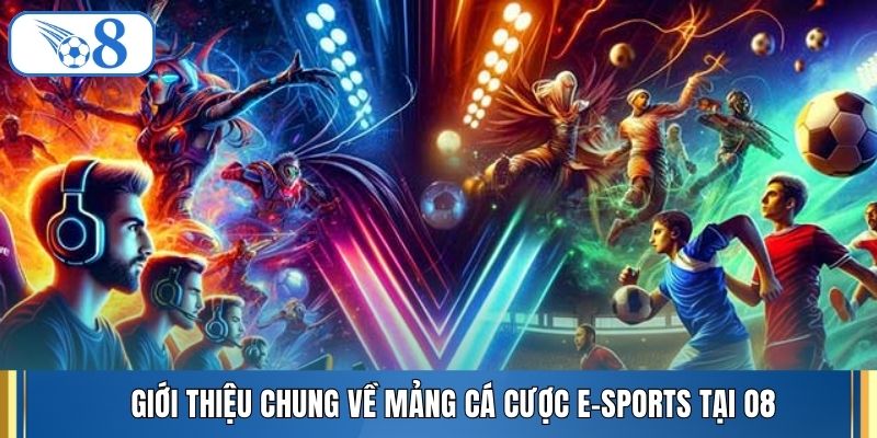 Giới thiệu chung về mảng cá cược e-sports tại O8