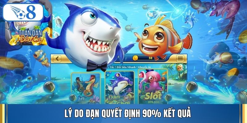 Lý do đạn quyết định 90% kết quả
